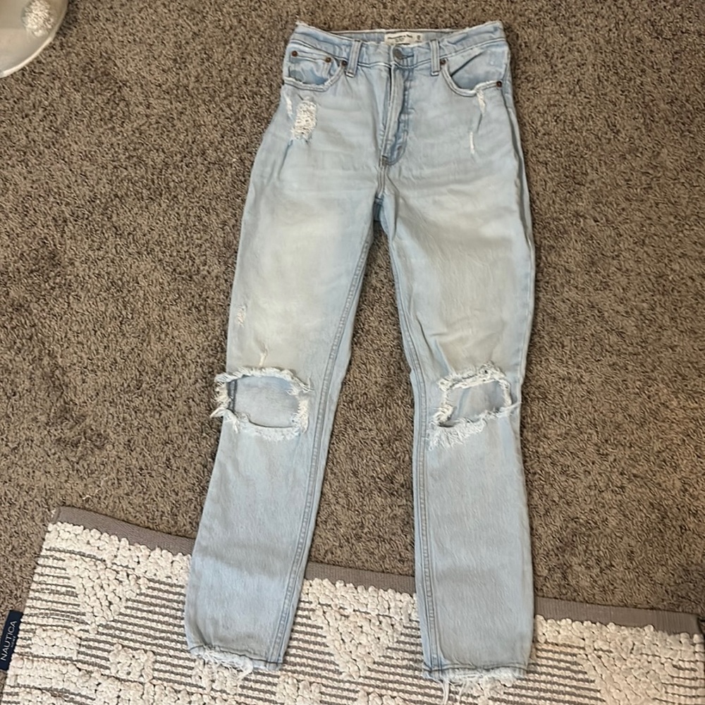 Abercrombie Skinny High Rise 25R